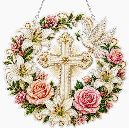 💥LAST DAY 49% OFF - Hummingbird Diamond Art Hanging Ornament Kit