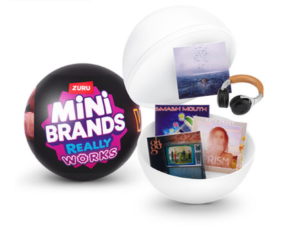 Mini Vinyl Record Player Blind Box | Retro Turntable Collectible Miniature Toy & Desktop Decor