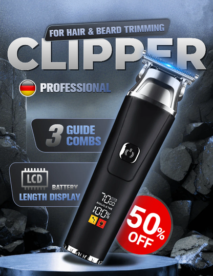 🔥New Hot Selling🔥 Household Digital Display Professional Electric Hair Clipper