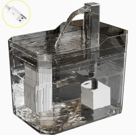 🐶 50% OFF Fresh Flow Pet Water Fountain for Cats & Dogs