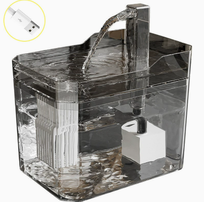 🐶 50% OFF Fresh Flow Pet Water Fountain for Cats & Dogs