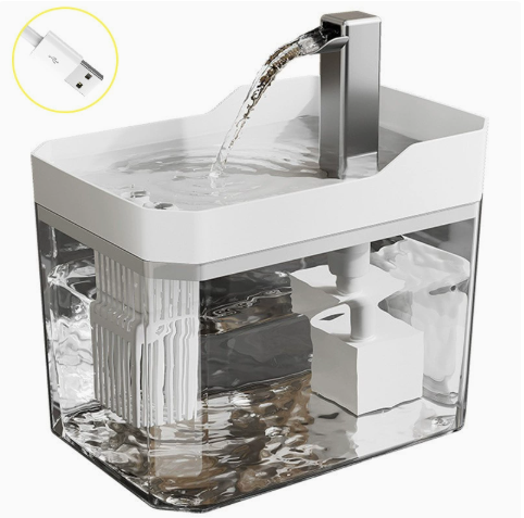 🐶 50% OFF Fresh Flow Pet Water Fountain for Cats & Dogs