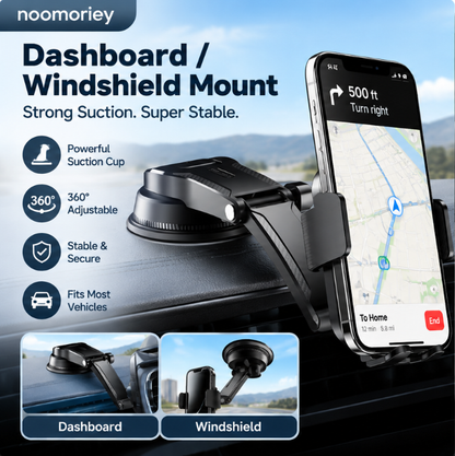 🔥 50% OFF Hands-Free Adjustable Car Phone Holder