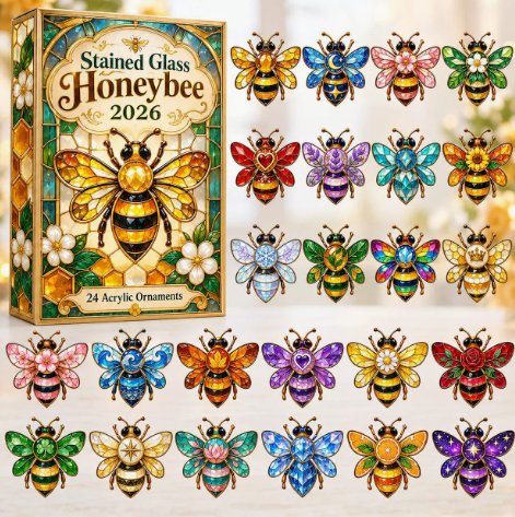 🐝World of Bees 2026 Advent Calendar | 24 Unique Acrylic Ornaments