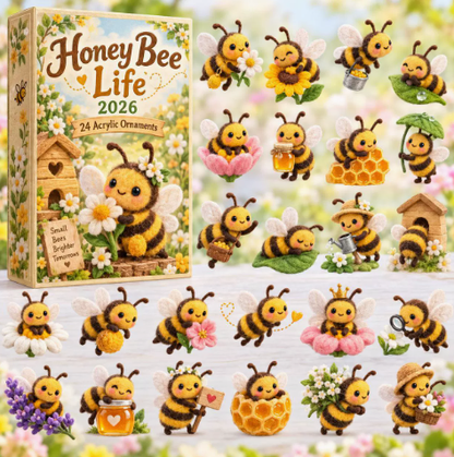 🐝World of Bees 2026 Advent Calendar | 24 Unique Acrylic Ornaments