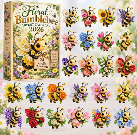 🐝World of Bees 2026 Advent Calendar | 24 Unique Acrylic Ornaments