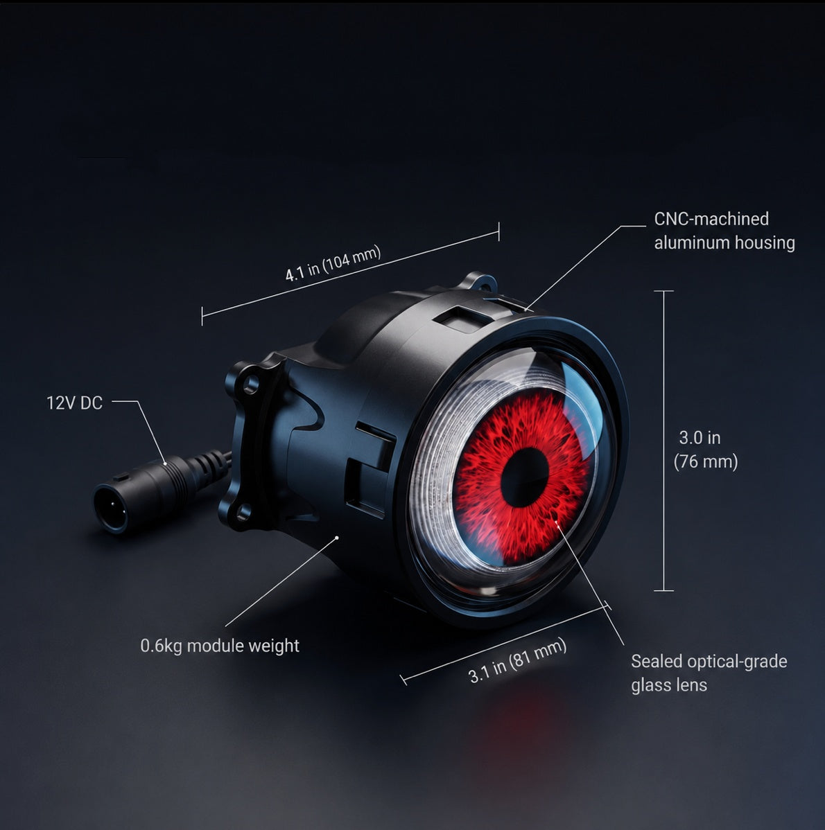 Noomoriey™ ✨Demon Eye LED Headlight Kit