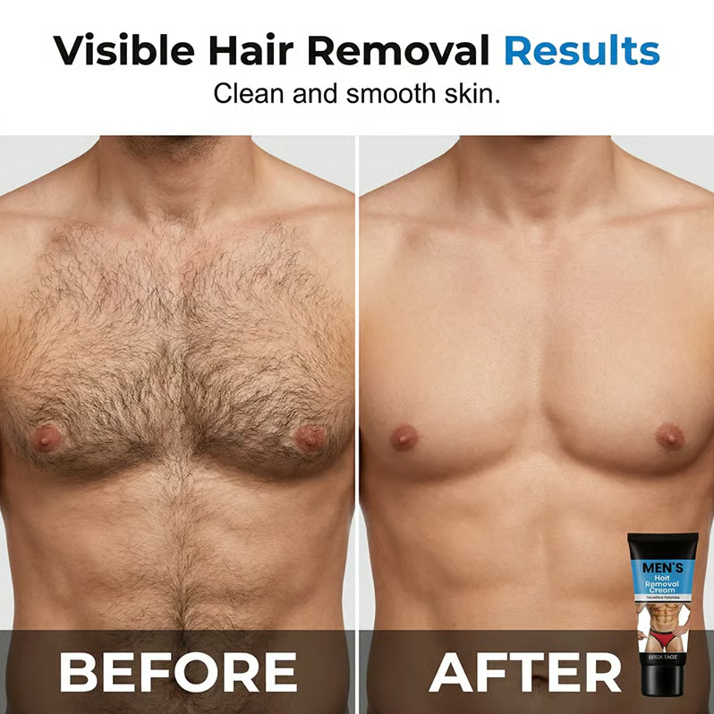 Men's Gentle Hair Removal Cream