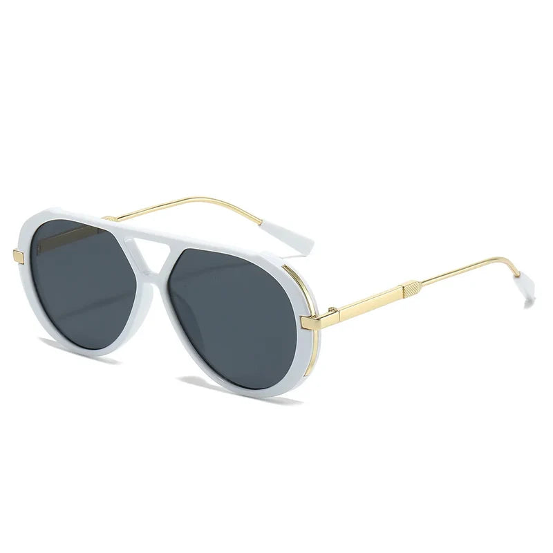 Retro Oversized Aviator Sunglasses | UV Protection & Iconic Style