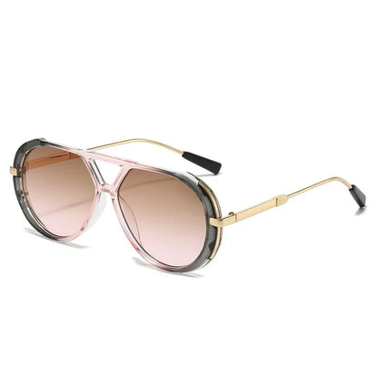 Retro Oversized Aviator Sunglasses | UV Protection & Iconic Style