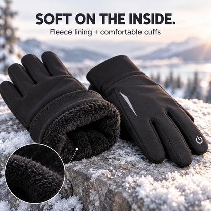 🧤 Unisex Winter Fashion Gloves – Warm Fleece-Lined, Touchscreen-Compatible & Anti-Slip ❄️📱