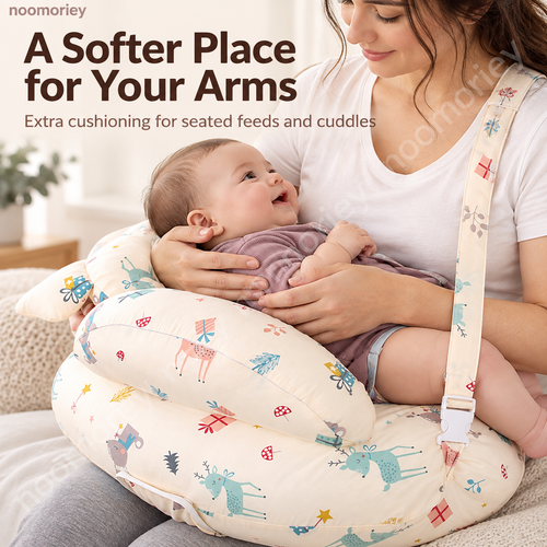 Multi-Function Baby Support Pillow – Newborn Nursing & Feeding Pillow