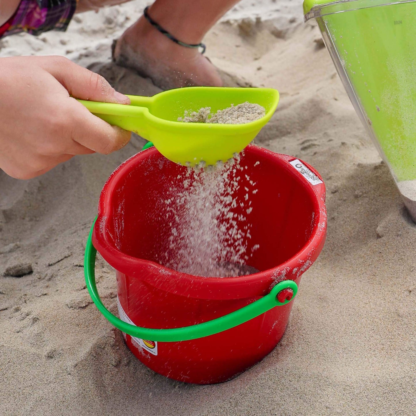 🏖️Spilling Funnel Sand and Water Mixing Toy