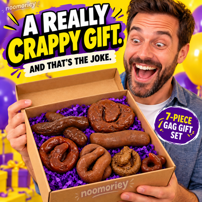 💩 7-Piece Realistic Fake Poop Prank Set – Big Laughs, Epic Reactions & a Hilarious Gag Gift 😂