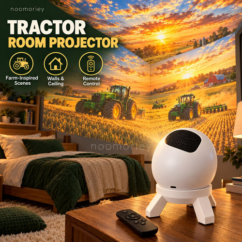 🚜 Tractor & Farm Scene Room Projector – Wall & Ceiling Décor for Tractor Lovers