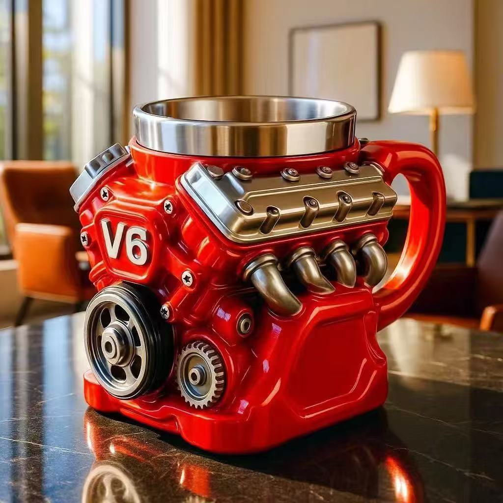 🔥2026 Hot Sale 🚘️Ultimate  Engine Theme Gift Mug · The Dream Choice for Car Enthusiasts