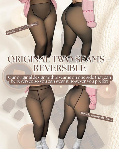 🔥LAST DAY SALE 49% OFF!!⚡50K+ SOLD!❄️One-Seam Shaping Fleece Leggings✨✨Stay Warm.Look Snatched. 💕