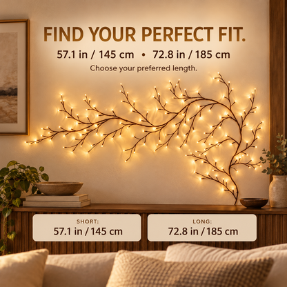 ✨ Warm LED Branch Lights with Remote – Shape Your Space, Set the Mood 🌿