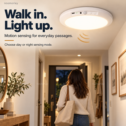 Rechargeable Motion Sensor Ceiling Lamp