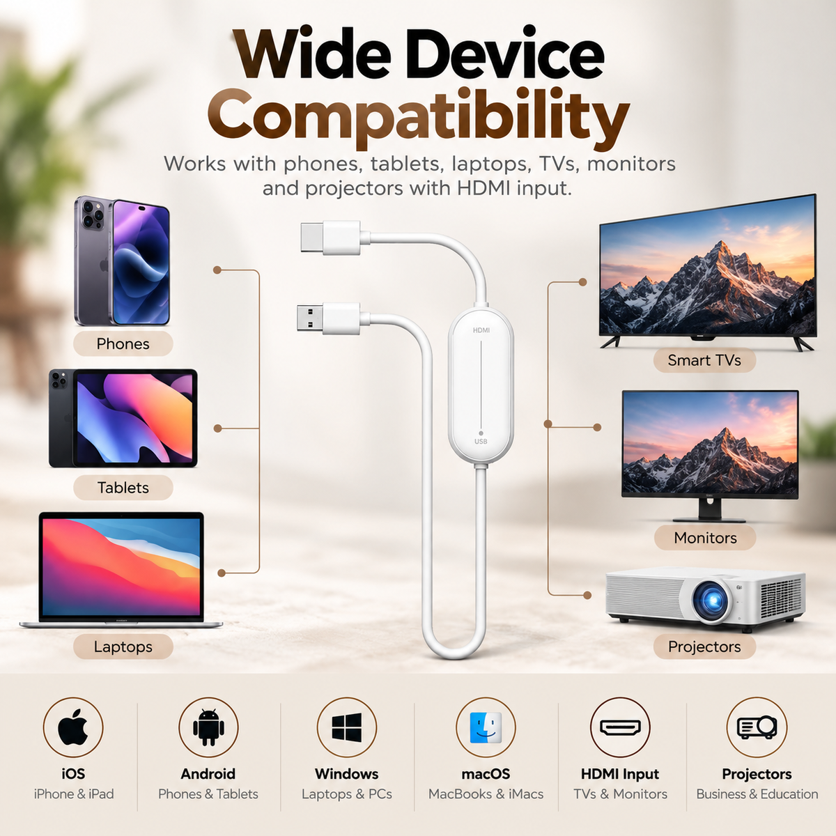 Wireless HDMI Transmitter Receiver Set