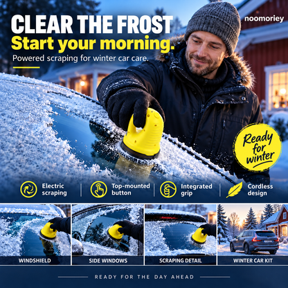 🚘🔥Cordless Electric Ice Scraper – Clear Frost, Drive with Confidence! ❄️