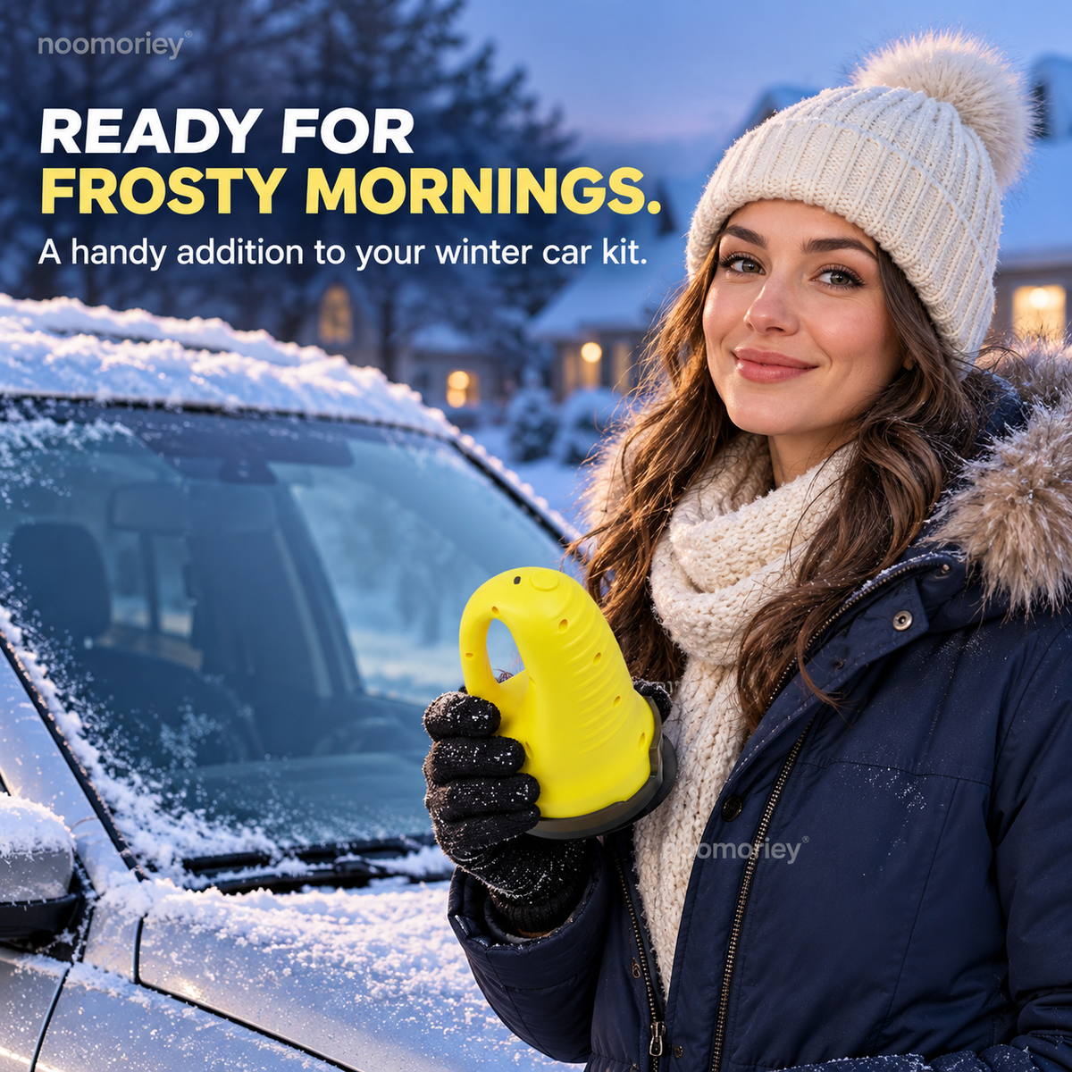 🚘🔥Cordless Electric Ice Scraper – Clear Frost, Drive with Confidence! ❄️