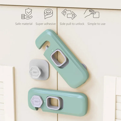 Multifunctional Child Proof Refrigerator Locks