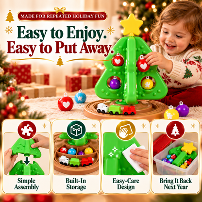 🎄🎁 My First Christmas Tree | Toddler Decorating Toy Set with Ornaments & Mini Train 🚂