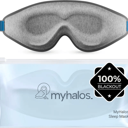 3D Blackout Sleep Mask - Lightweight, Lash Friendly and Zero Eye Pressure