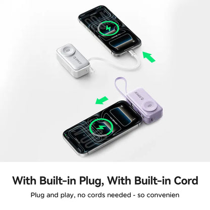3-in-1 Folding Chargeable Portable Power Bank