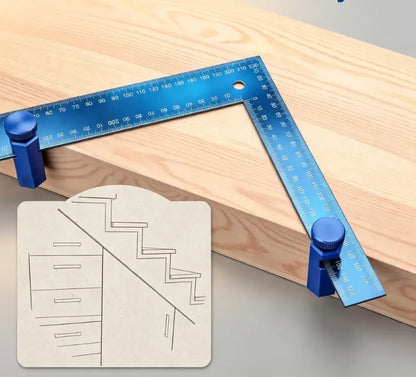 ⚡ 50% OFF Carpentry Stair Gauge Set for Fast, Accurate Layouts