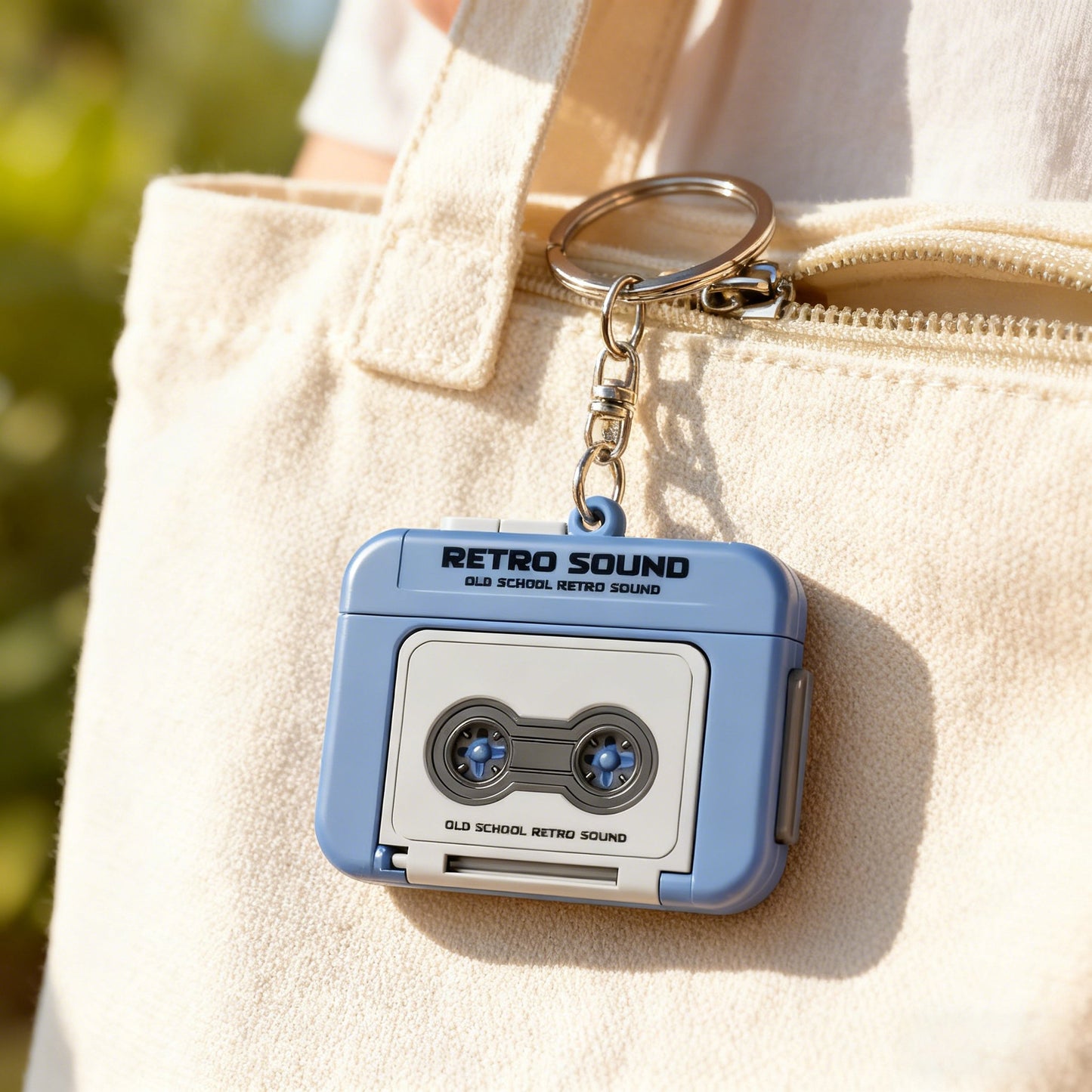 🔥LAST DAY 52% OFF🔥- Retro Recorder Keychain | Mini Cassette Music Player & Recorder