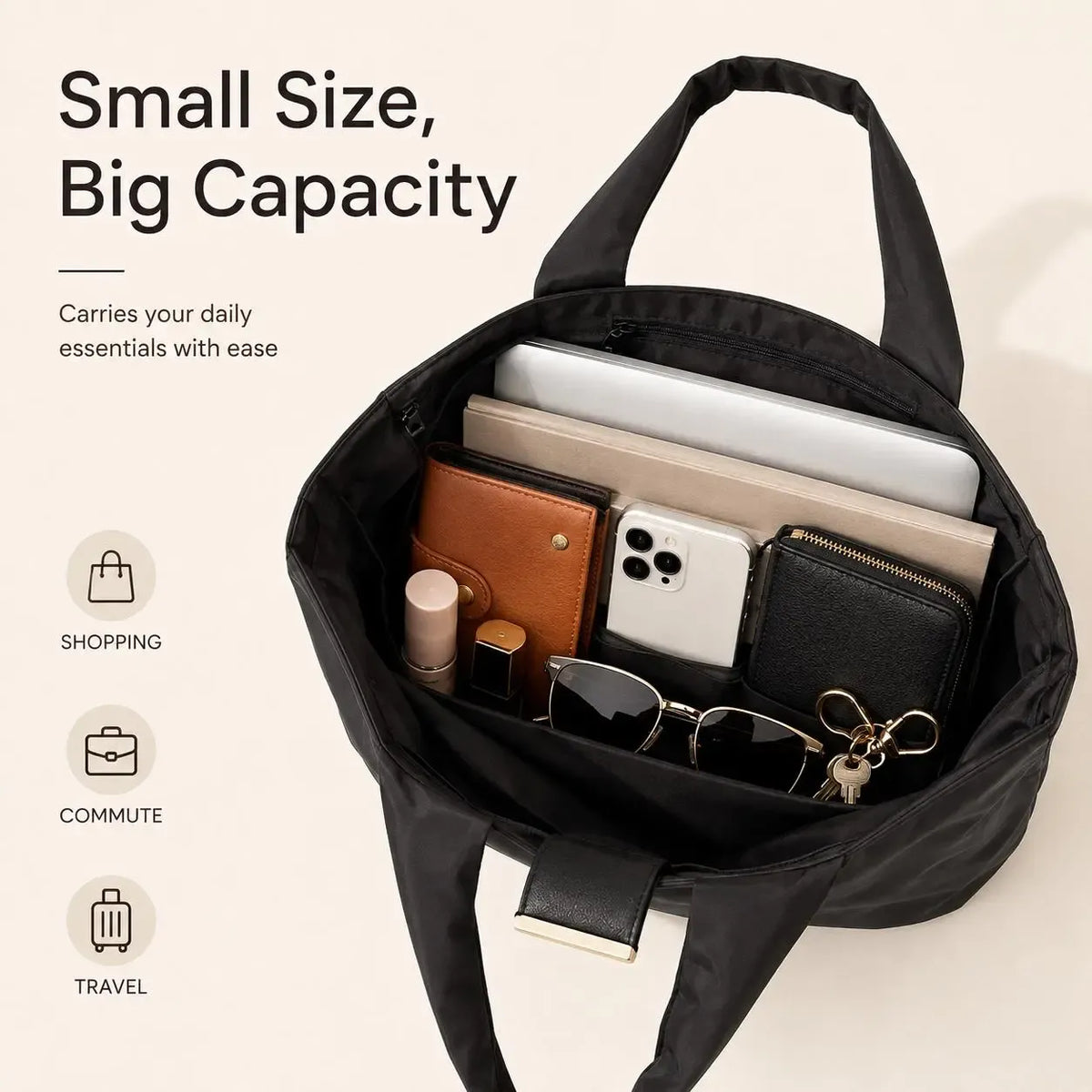 💖⏰Last Day Promotion 49% OFF🔥 - 👜Foldable Keychain Storage Tote Bag