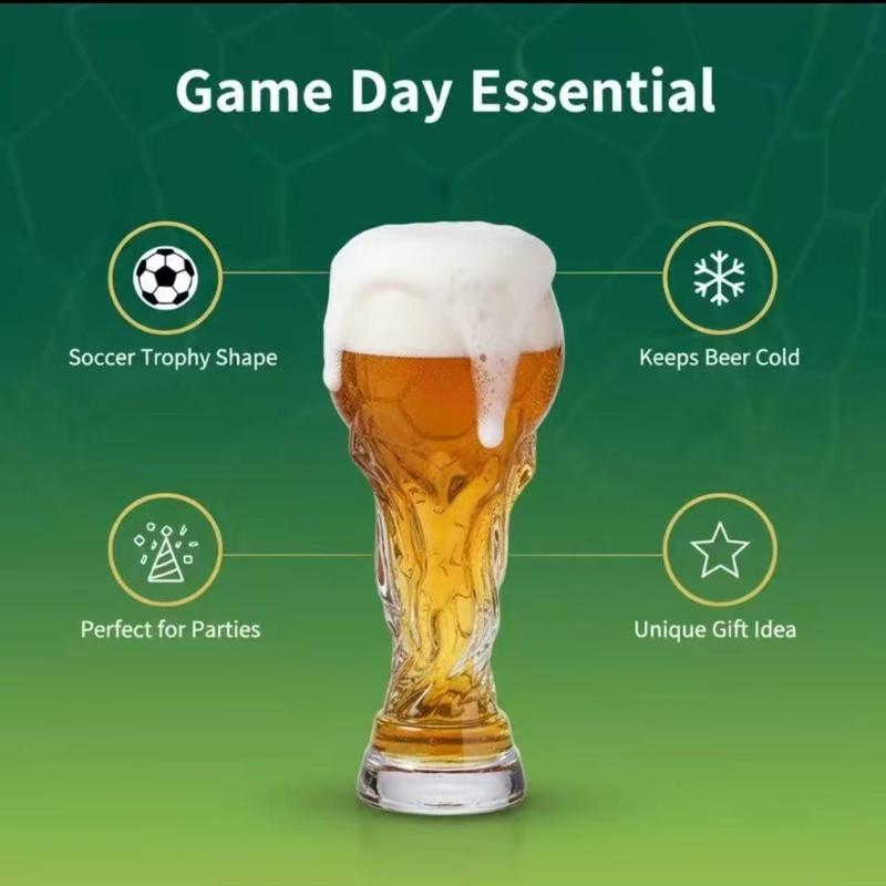 World Cup 2026 Beer Glass🍻📣