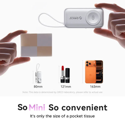 3-in-1 Folding Chargeable Portable Power Bank