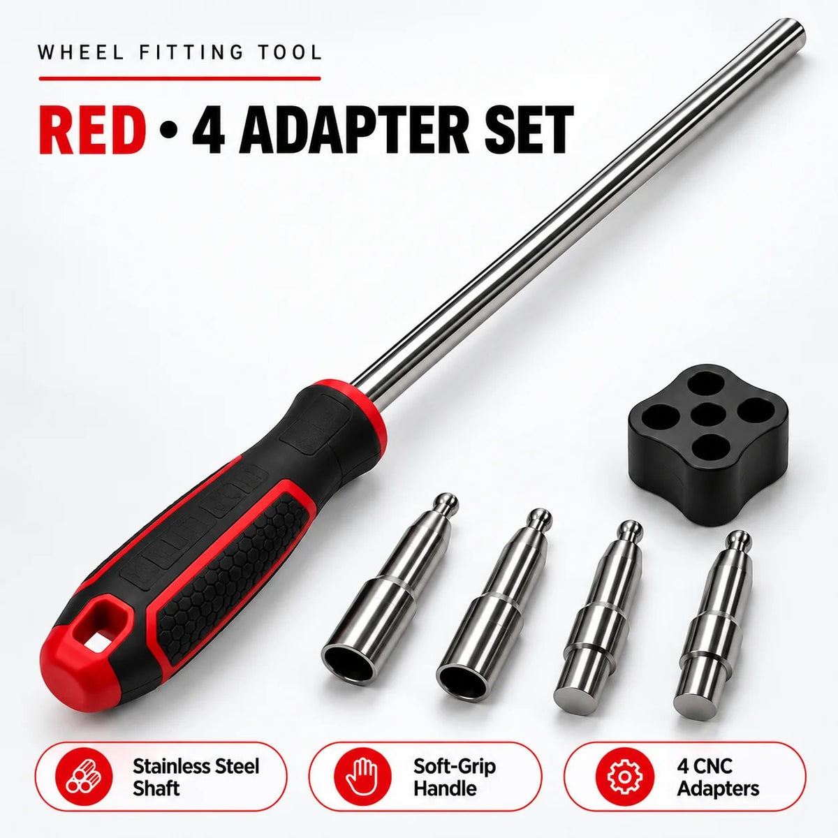 🔥HOT SALE🔥🔧 Heavy Wheel Fitting Tool – Hub Positioning & Tire Mounting Assistant