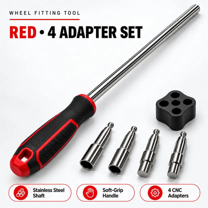 🔥HOT SALE🔥🔧 Heavy Wheel Fitting Tool – Hub Positioning & Tire Mounting Assistant