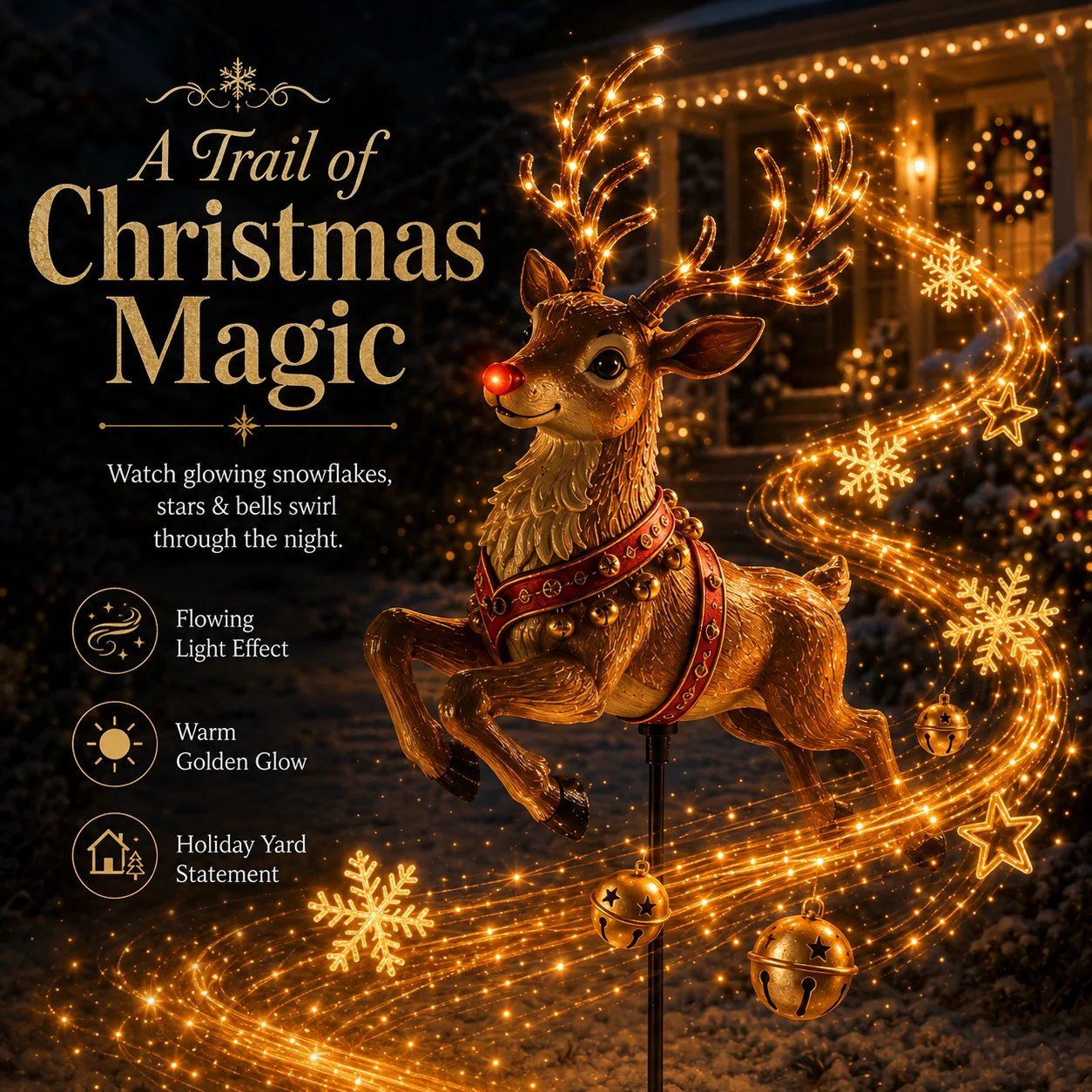 🎄49 % RABATT🎄✨ „Christmas Magic Garden“-Kollektion – Verwandeln Sie Ihren Garten mit zauberhaften, fließenden Lichtern in ein Winterwunderland