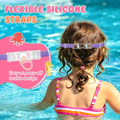 MARISUN Kids Swim Goggles 2-Pack | Ages 3-15 | Anti-Fog UV Protection | HD Clear Vision