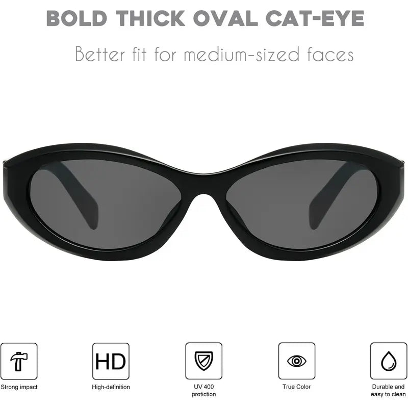 Women's Oval Cat Eye Sunglasses