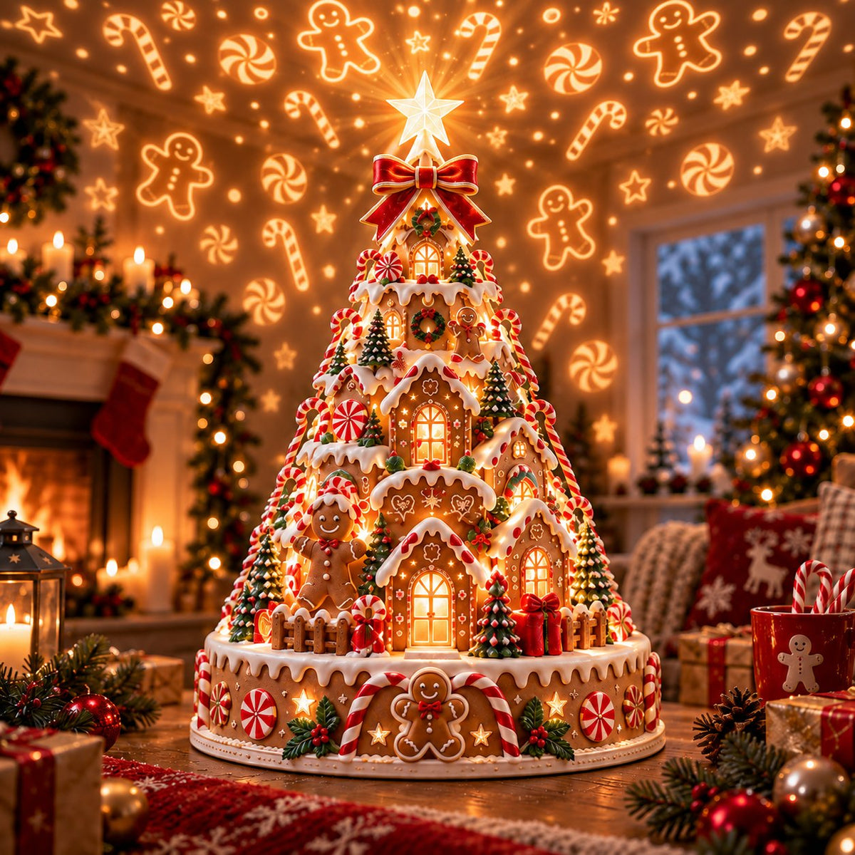 ⏳ Last day to save 49% –🎄🎅 MerryRealm Christmas Village Lightscape Tree
