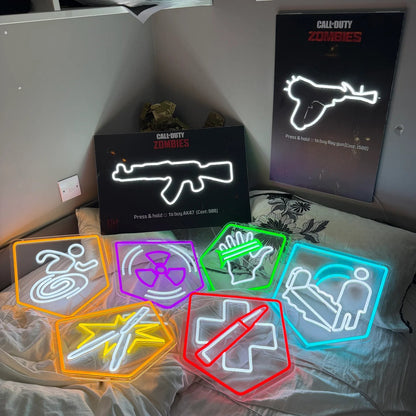 🏆 35K+ SOLD! Call of Duty Zombies Perk Neon Signs | Light Up Your Gaming Nostalgia 🧟✨
