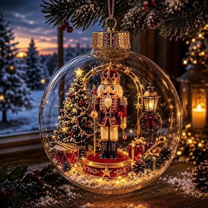 🎅Christmas Early Bird Sale🔥LAST DAY 50% OFF - 🎄Glowing Christmas Diorama Ornament – A Tiny Winter World in Your Hands