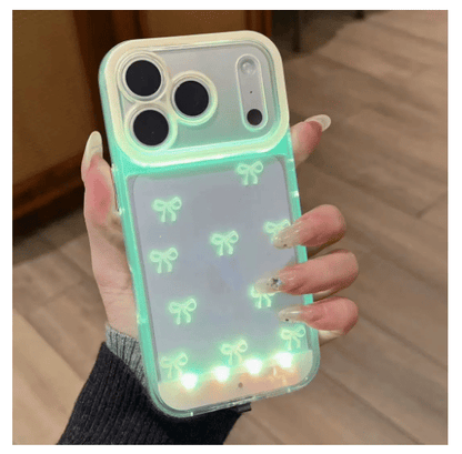 📱Vibrant LED Bowknot Phone Case
