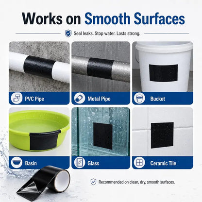 ✨Heavy-Duty Waterproof Seal Repair Tape – Strong Adhesive Leak Patch for Roof & RV
