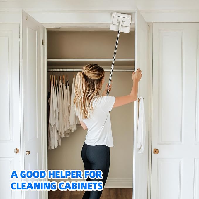 No-wash Mop, Uses Disposable Face Towel, Hands-Free Replacemen