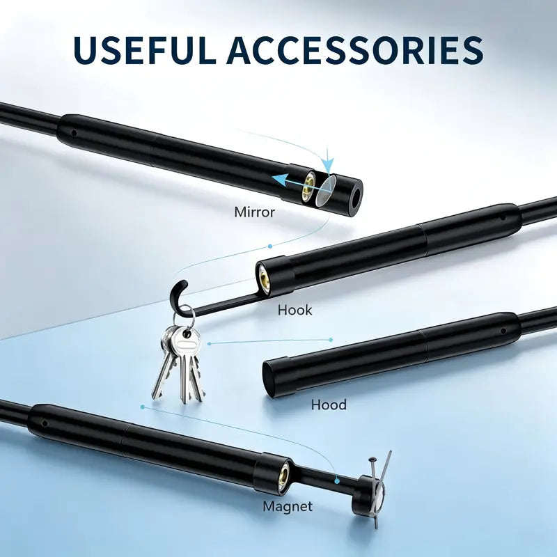 1920P HD Automotive Diagnostic Tool Endoscope Borescope Inspection Camera