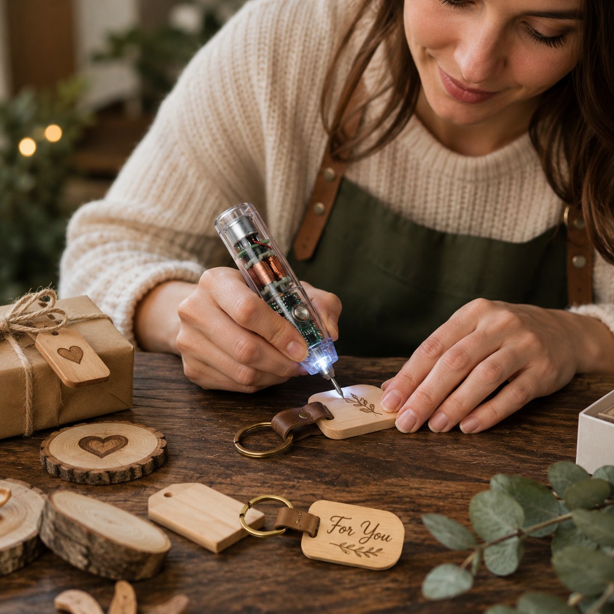⚡ Bosch  Mini Cordless Engraving Pen with LED Light🔧