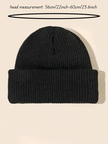 Men's Solid Color Beanie