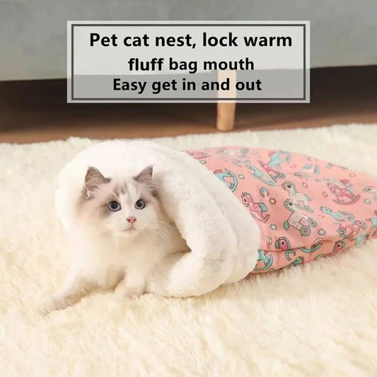 🔥🐾Cozy Pet Nest for Cats and Dogs